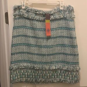 NWT Tory Burch tweed skirt size 10